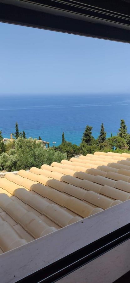 Villa Nereid Glafki - Enjoy Summer Sunsets Áyios Nikítas Exterior foto